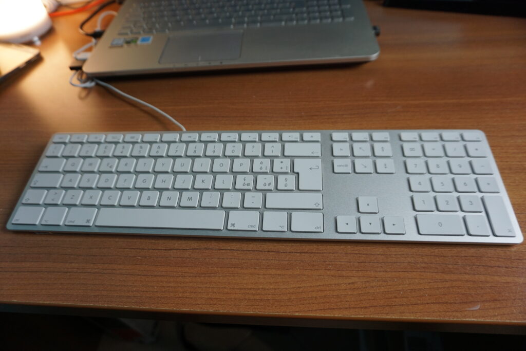 DSC00193 1024x683 - Matias tastiera cablata in alluminio per Mac - recensione