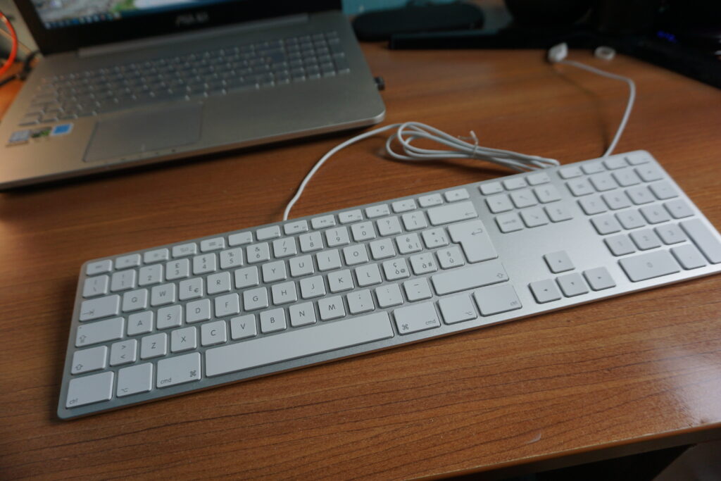 DSC00200 1024x683 - Matias tastiera cablata in alluminio per Mac - recensione