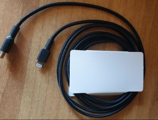 Aukey CB-CL03 cavo Ligtning a USB C in nylon