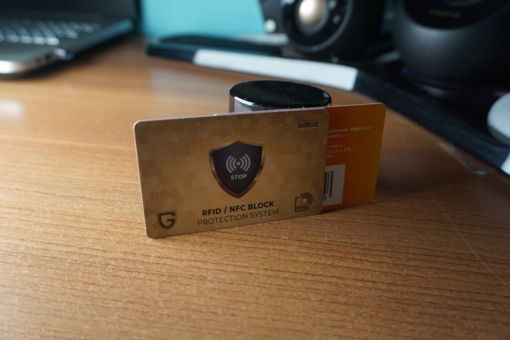 DSC00480 1024x683 - Goodz: la carta con protezione RFID NFC - a cosa serve e recensione