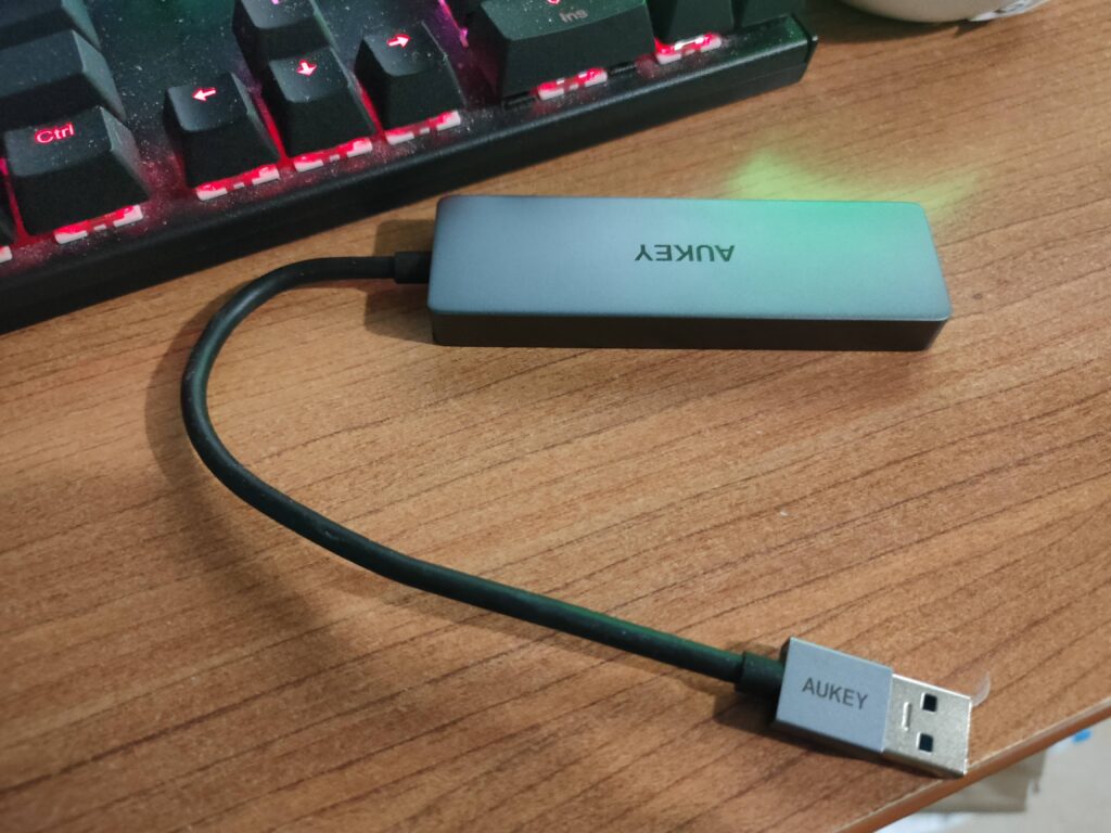 IMG20200116212911 1024x768 - Aukey  CB-H36  USB type A - Recensione