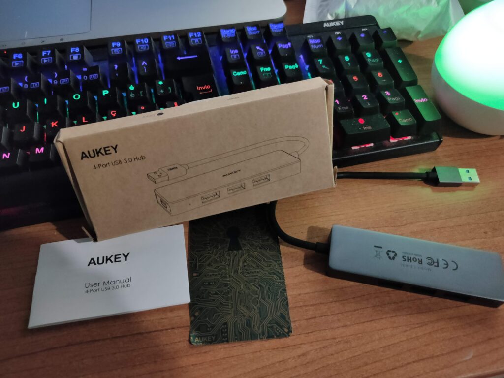 IMG20200116213017 1024x768 - Aukey  CB-H36  USB type A - Recensione