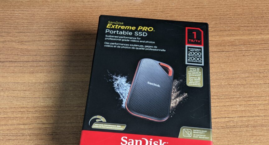 PXL 20210418 203129651 864x467 - SanDisk Extreme PRO portable SSD V2 2000 mbps lettura/scrittura recensione