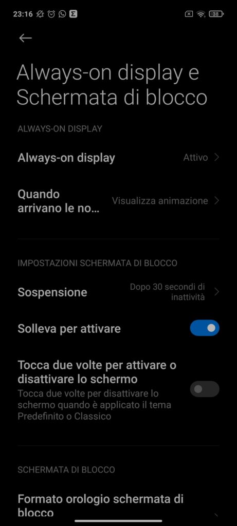 Screenshot 2021 04 18 23 16 43 449 com.android.settings 461x1024 - Xiaomi Redmi Note 10 Pro recensione