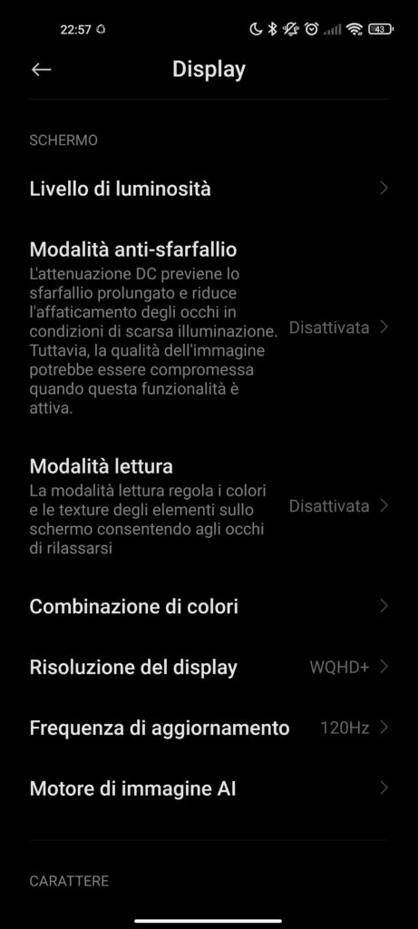 Screenshot 2021 05 27 22 57 18 181 com.android.settings 461x1024 - Xiaomi Mi 11 5G recensione