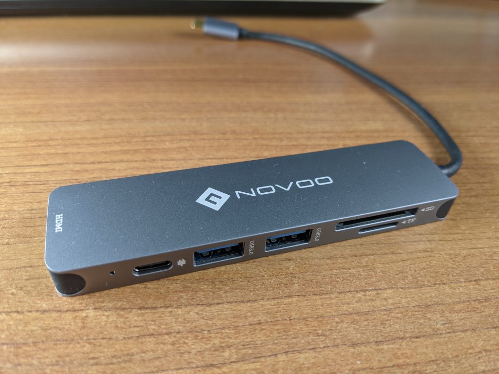 PXL 20211029 202807561 1024x768 - Novoo 6 IN 1 adattatore USB-C in alluminio recensione