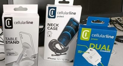 IMG20211019152447 1024x768 1 414x224 - CellularLine neck case IPhone 12 e 12 Pro,  Dual Charger e Table Stand recensione