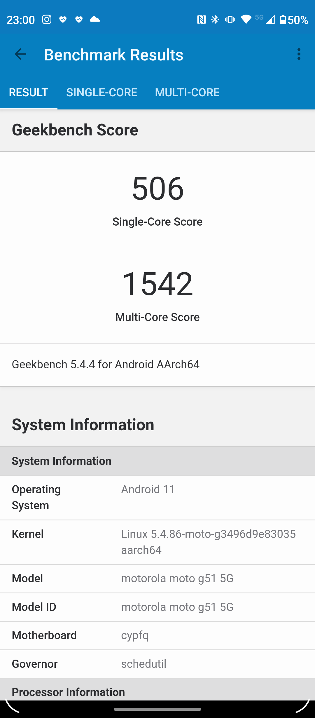 Screenshot 20220418 230039 - Motorola Moto G51 5g recensione