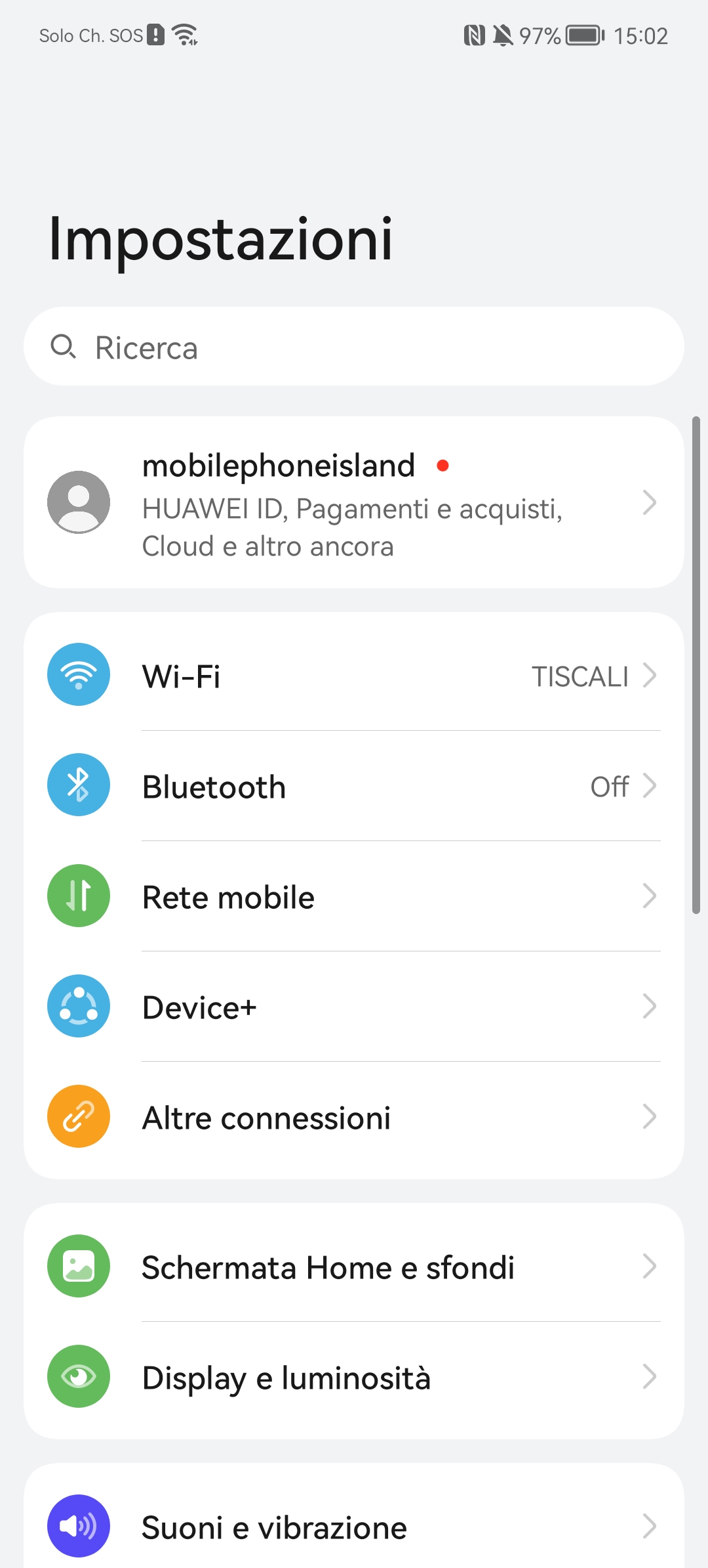 Screenshot 20220515 150222 com.android.settings - Huawei Nova 9 SE recensione