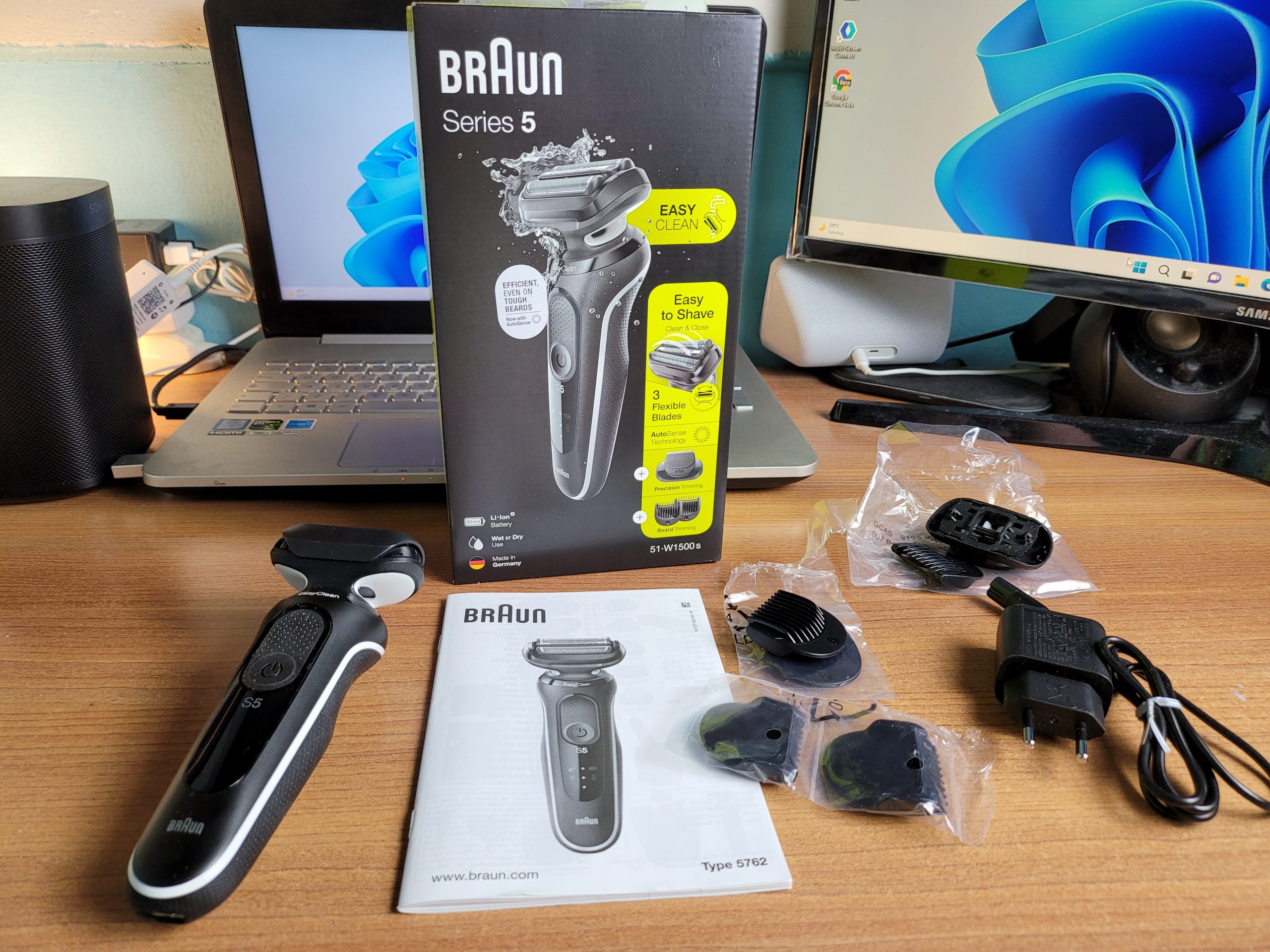 Braun rasoio elettrico Serie 5 51-B1200s recensione - Fabio Nieddu