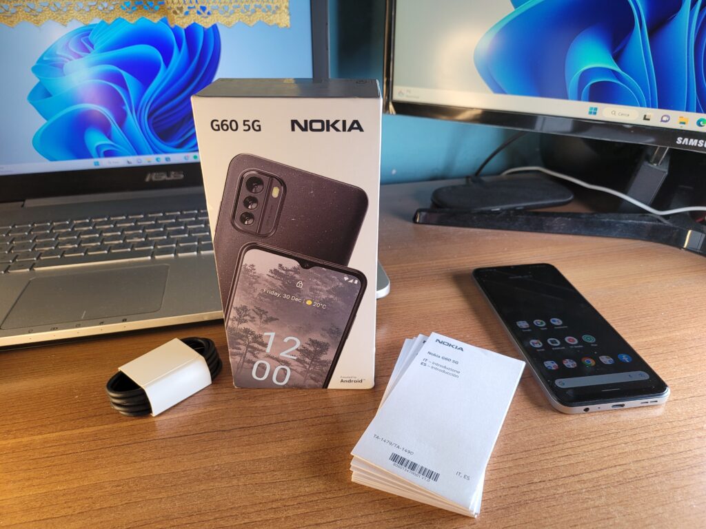 20221202 192327 1024x768 - Nokia G60 5G recensione