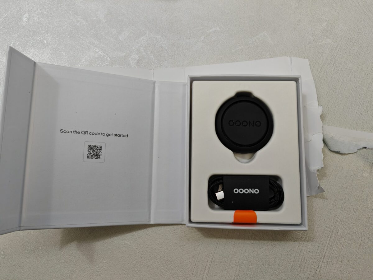 Contenuto della confezione di OOONO CO-DRIVER NO2