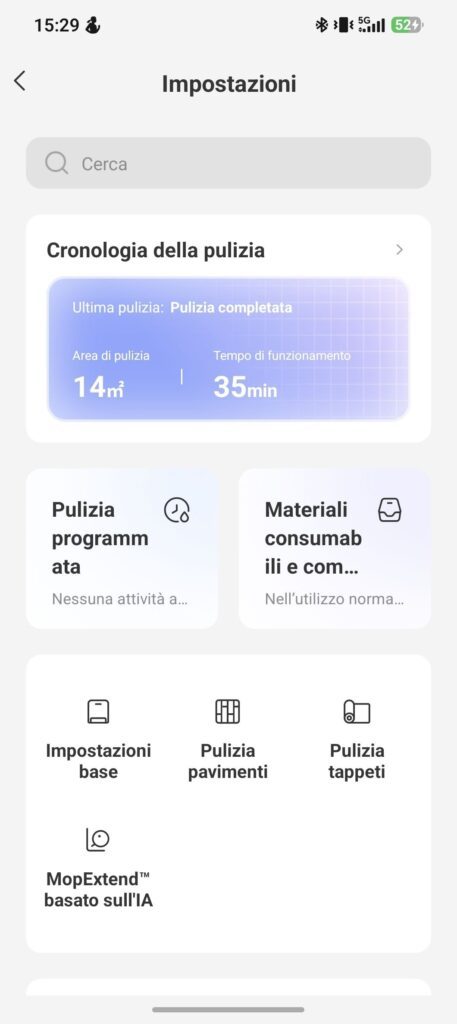App MOVA E50 Pro Ultra