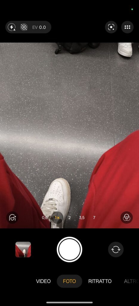 App fotocamera Oppo Reno 16 F 5G