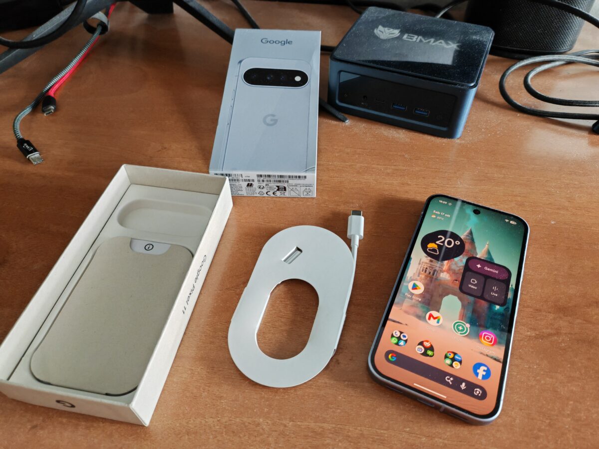 Contenuto della confezione di Google Pixel 11