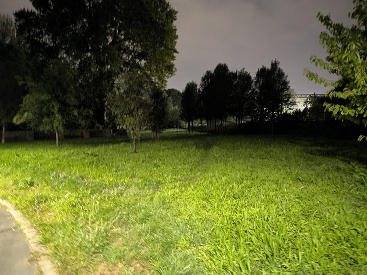 Fotografia scattata con Google Pixel 11 che mostra la gestione notturna della fotocamera principale da 48 MP